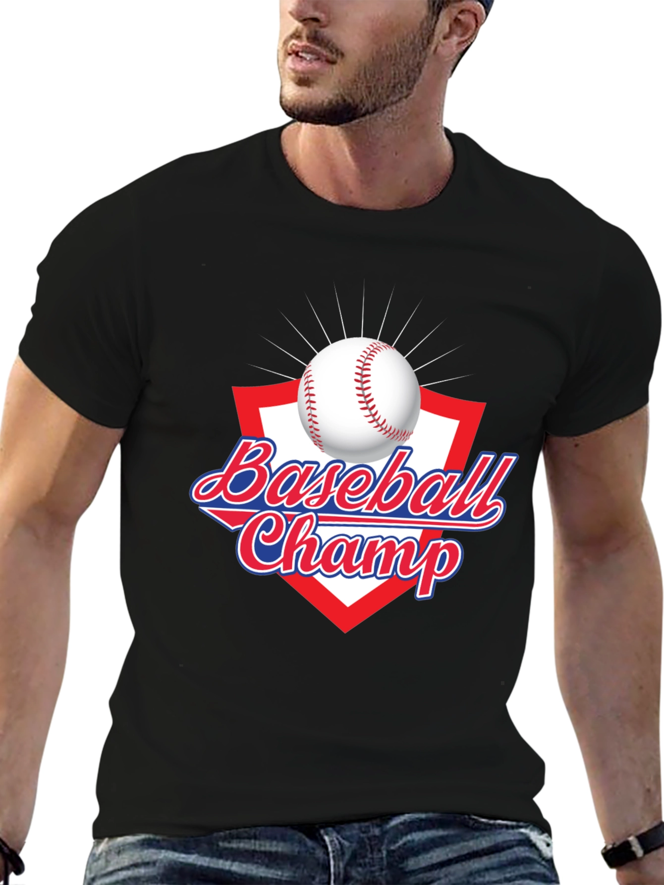 Baseball Champ Graphic T-Shirt
