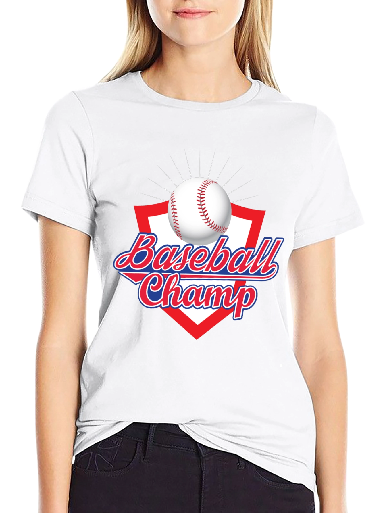 Baseball Champ Graphic T-Shirt