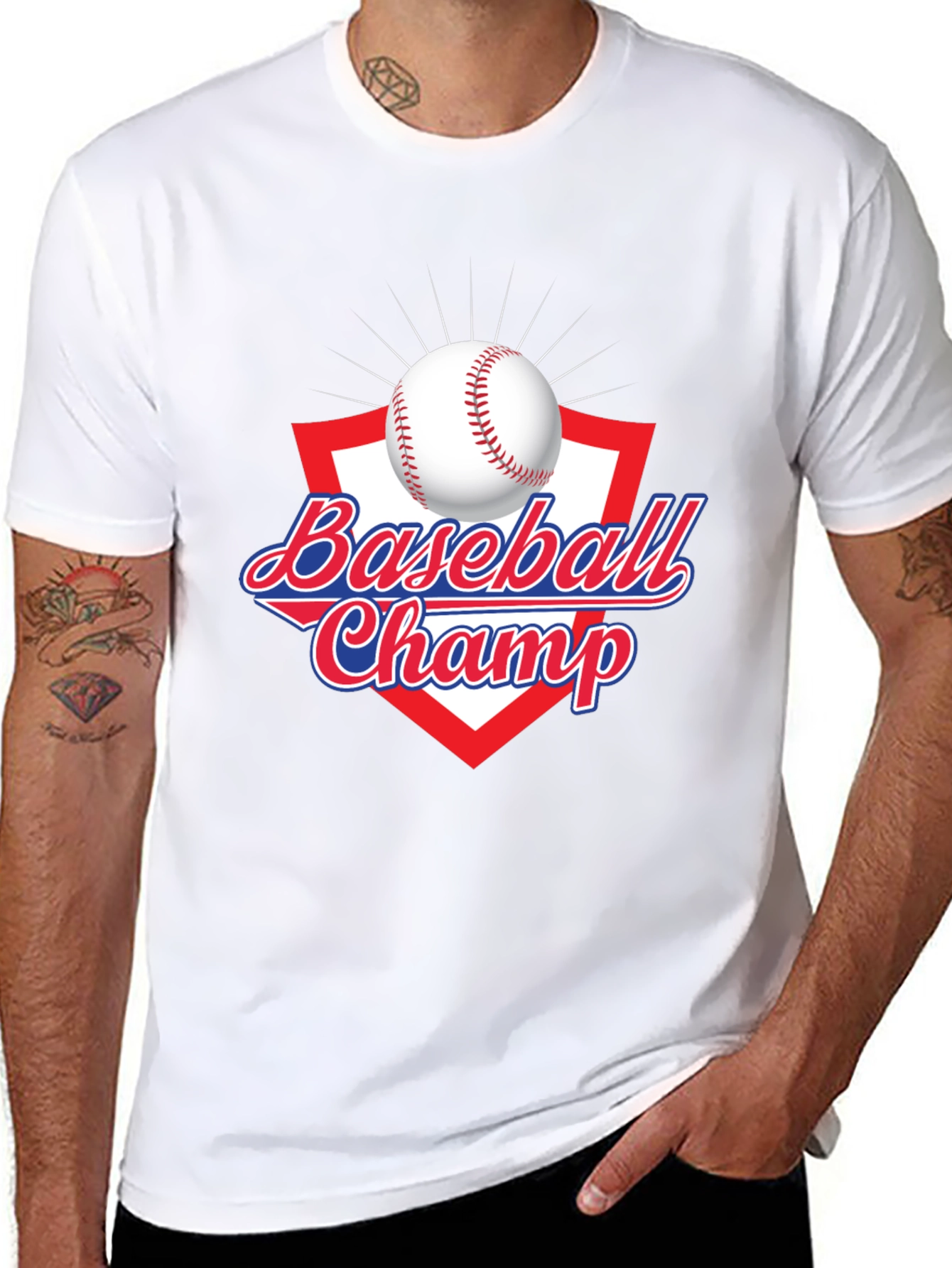 Baseball Champ Graphic T-Shirt