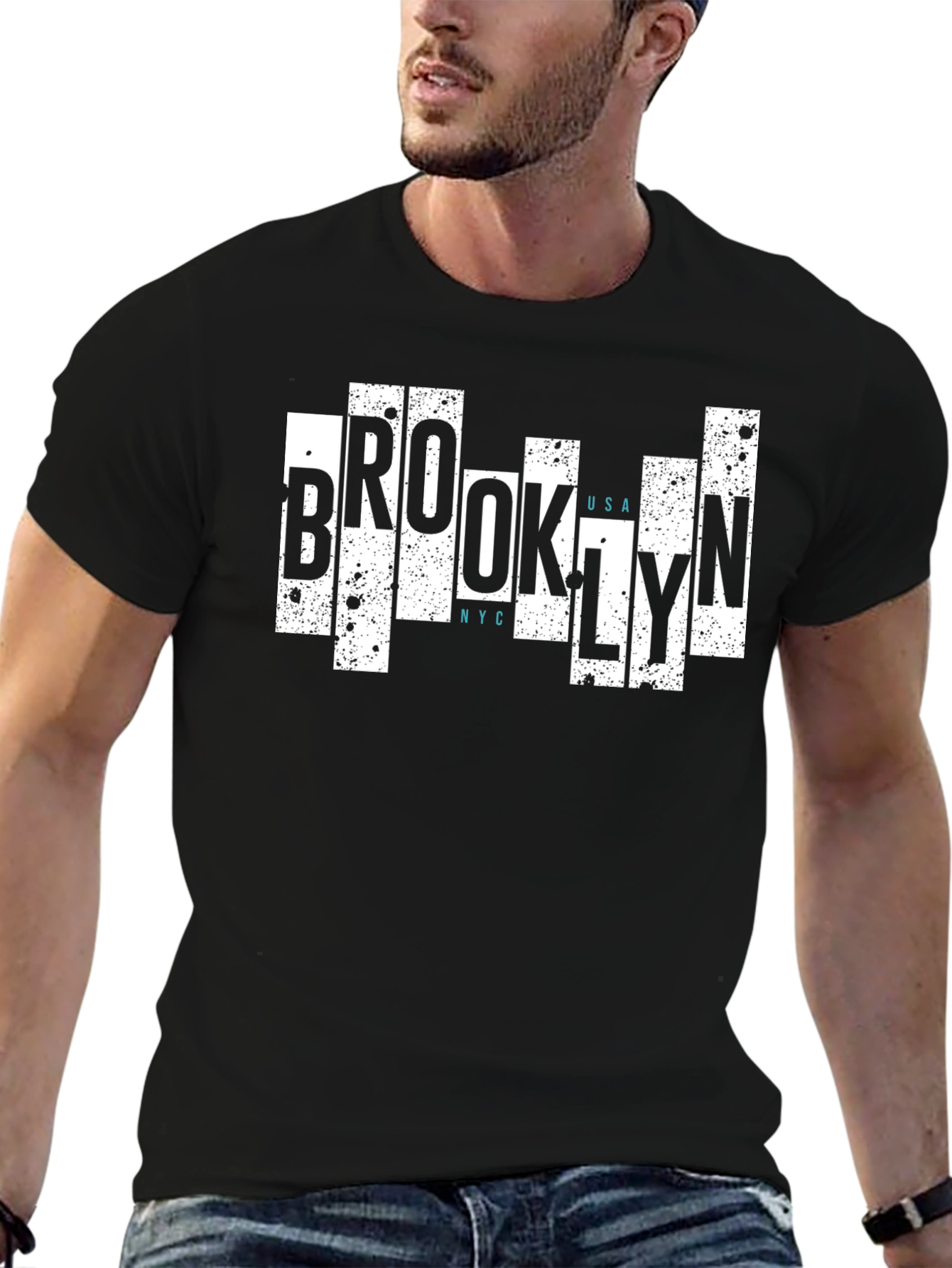 Brooklyn NYC Graphic T-Shirt - Trendy Streetwear