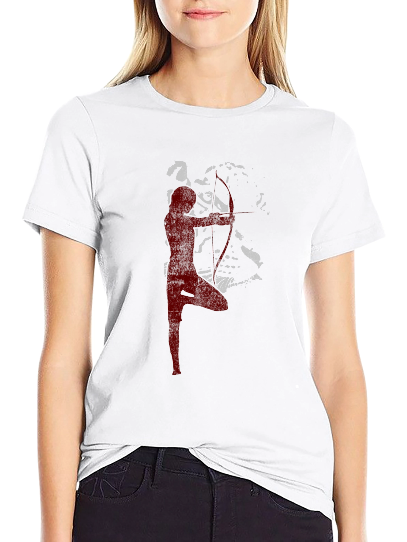 Archer Silhouette Graphic Tee - Cool Casual Style
