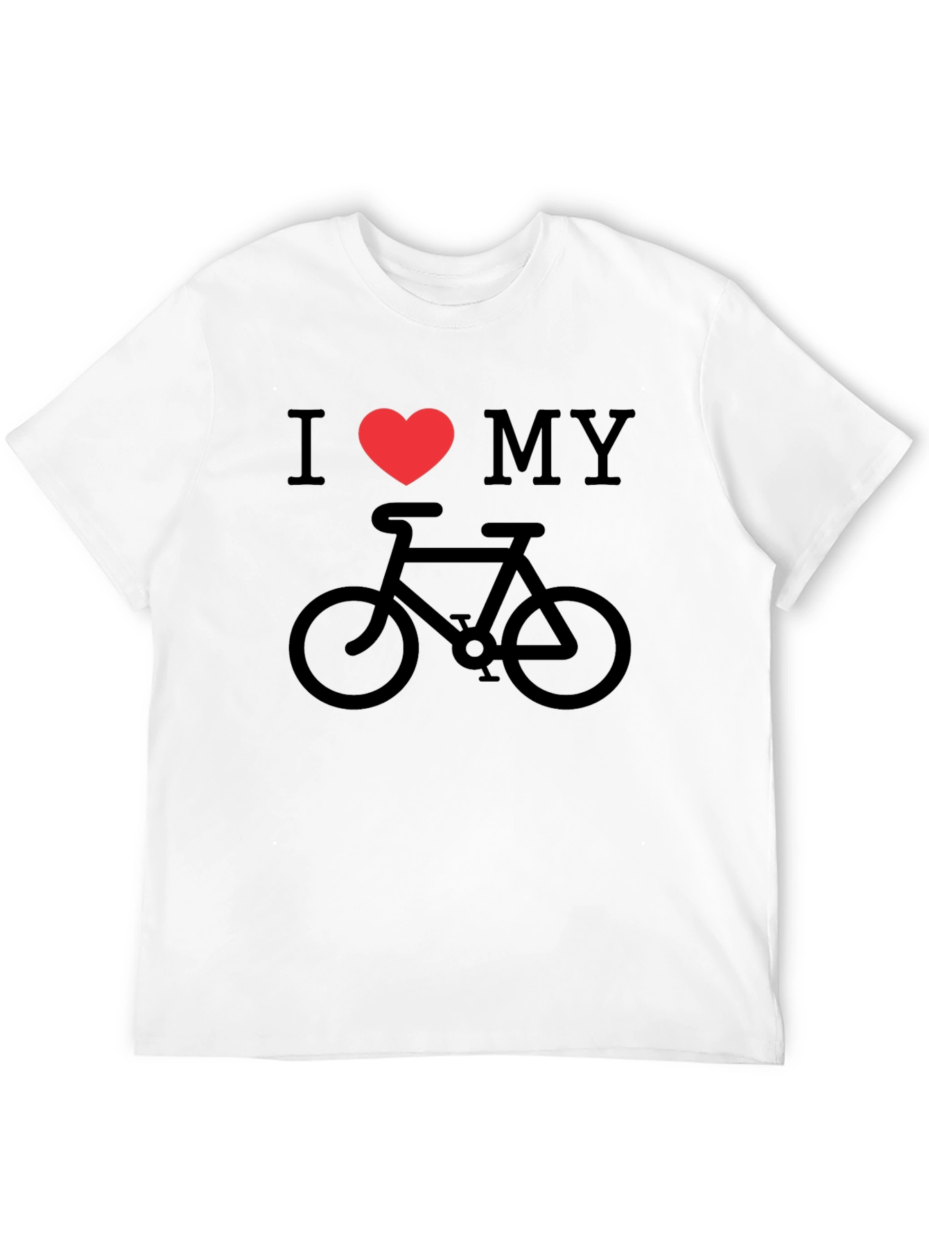 I Heart My Bike Graphic Tee