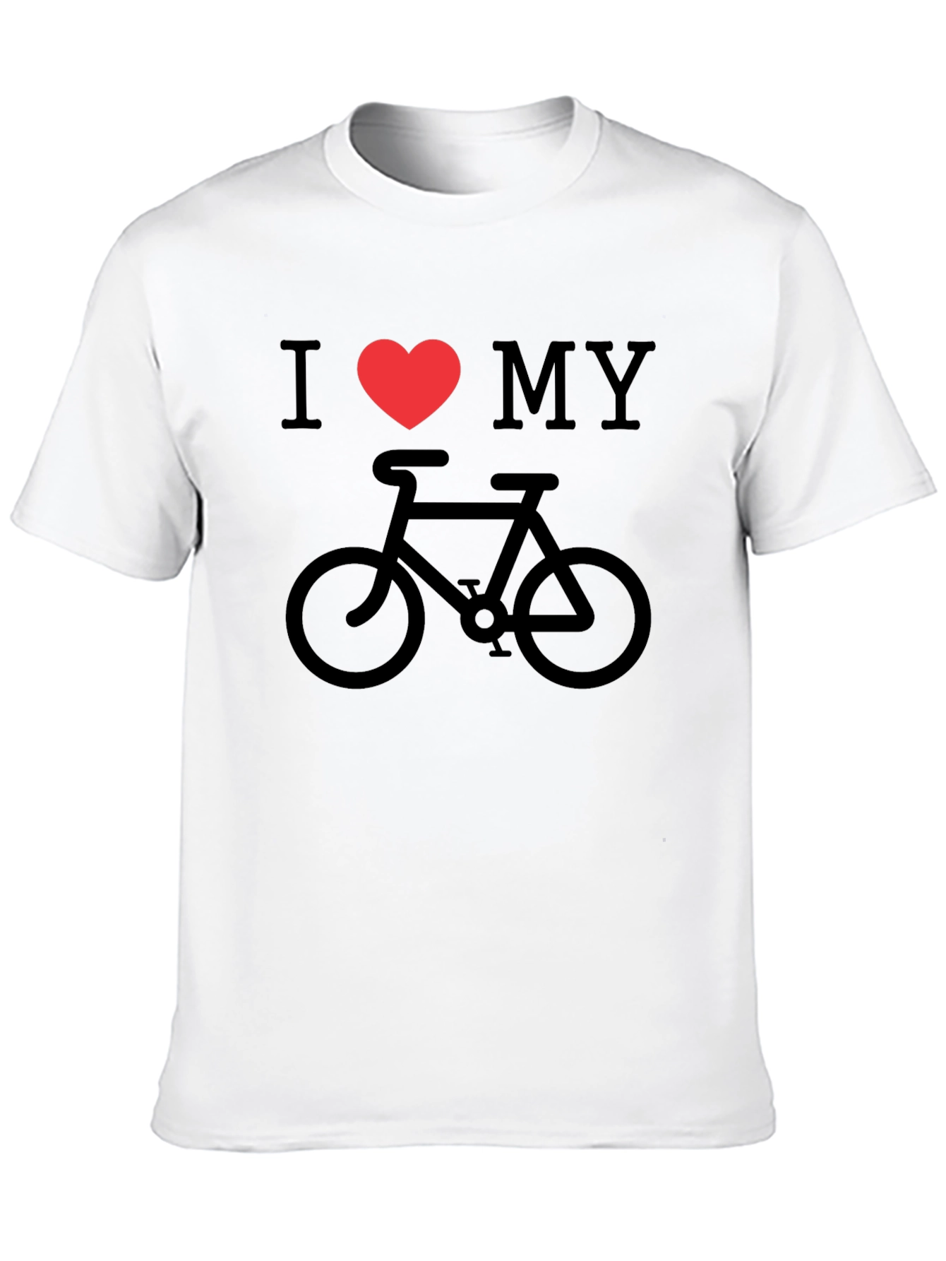 I Heart My Bike Graphic Tee