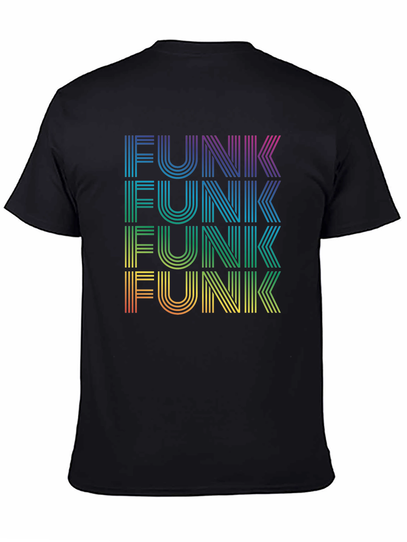 Retro Funk T-Shirt - Groovy Rainbow Graphic Tee