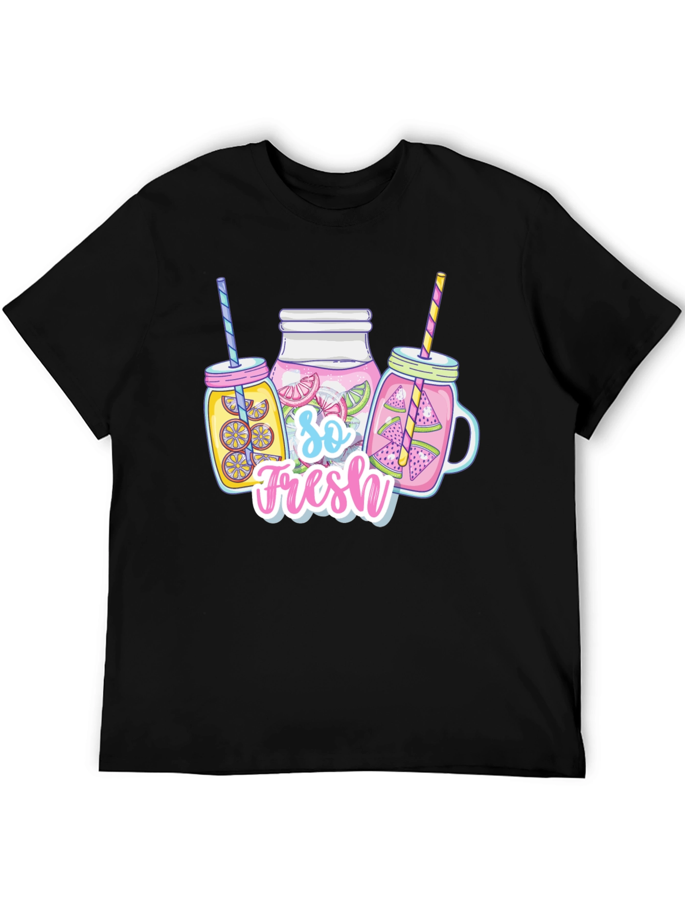 So Fresh Summer Drinks Graphic T-Shirt