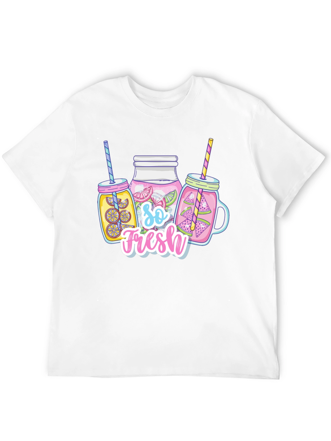 So Fresh Summer Drinks Graphic T-Shirt