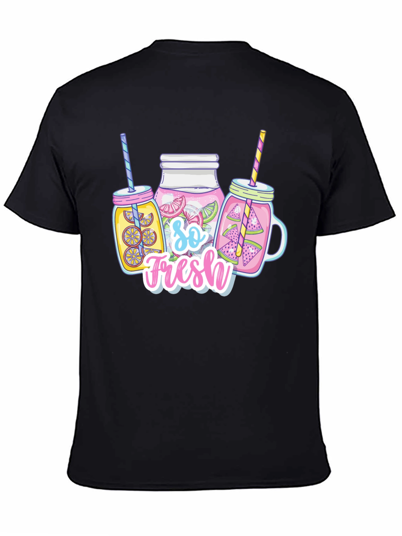 So Fresh Summer Drinks Graphic T-Shirt