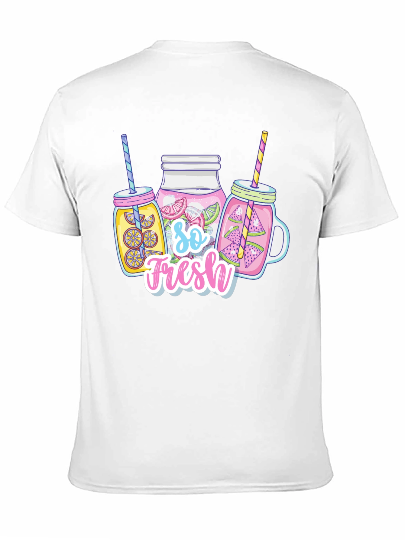 So Fresh Summer Drinks Graphic T-Shirt