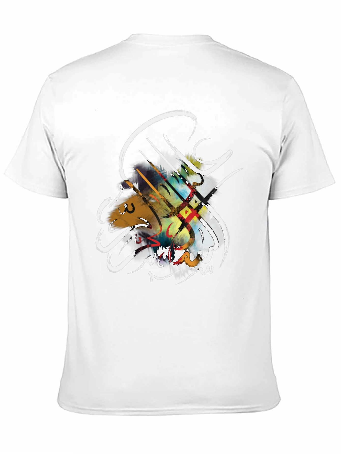 Artistic Calligraphy T-Shirt - Modern Design
