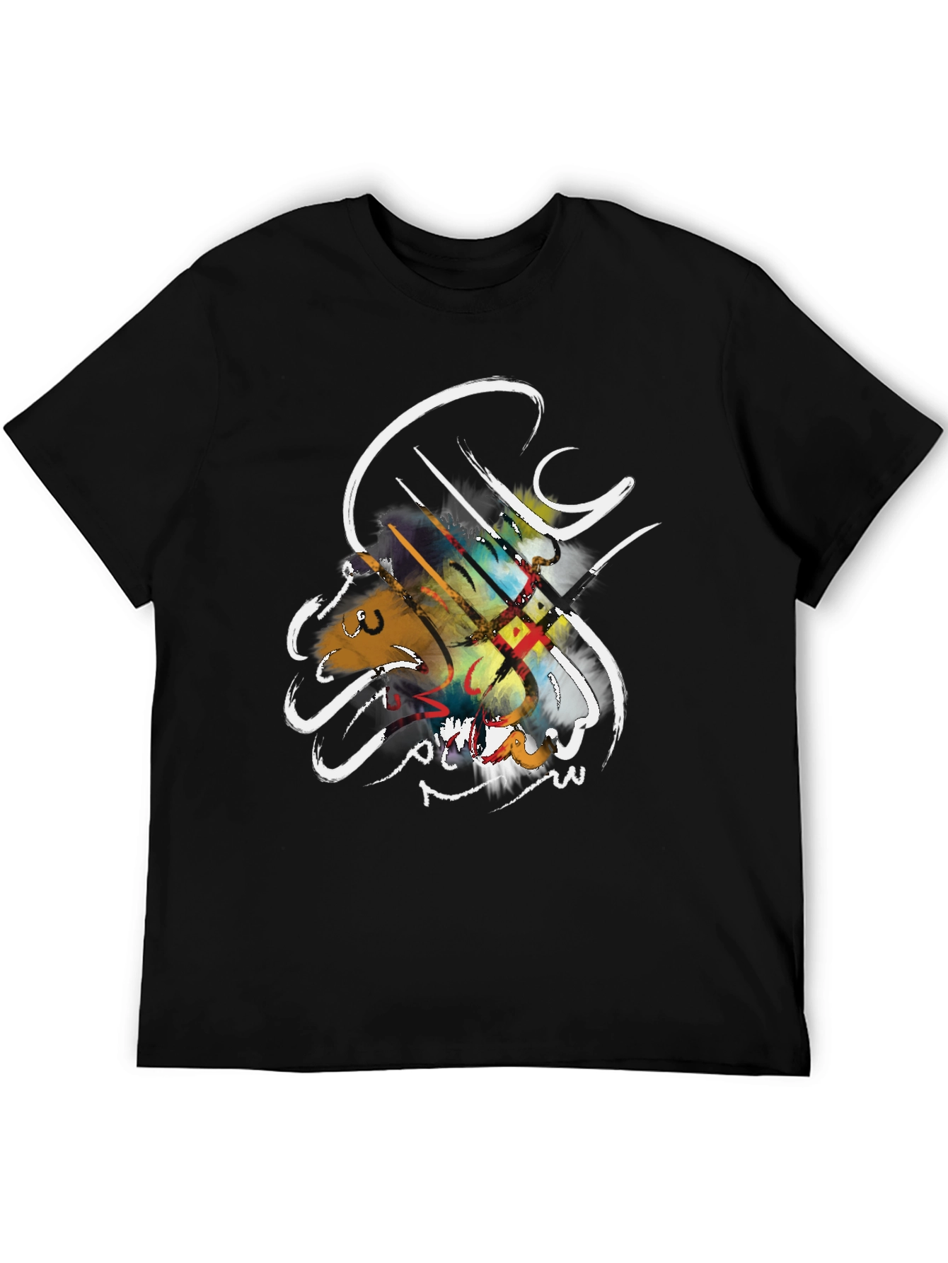 Artistic Calligraphy T-Shirt - Modern Design