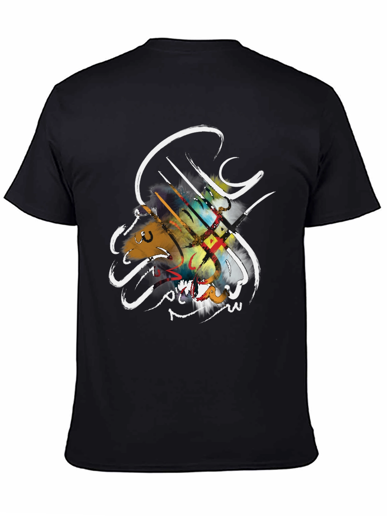 Artistic Calligraphy T-Shirt - Modern Design