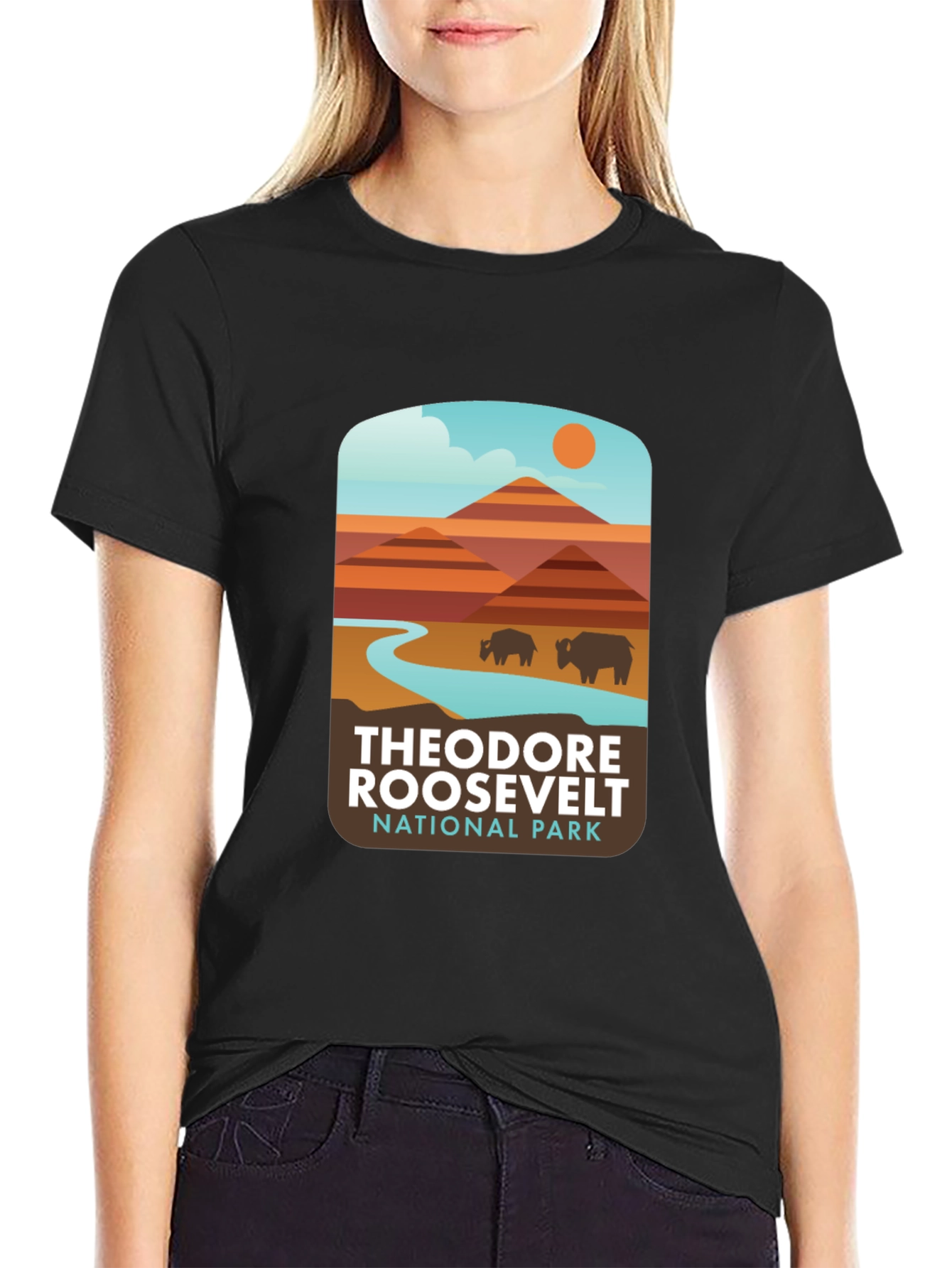 Theodore Roosevelt National Park Graphic T-Shirt