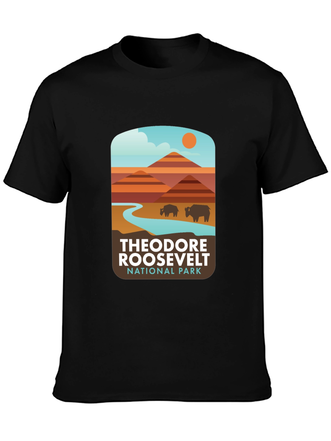 Theodore Roosevelt National Park Graphic T-Shirt