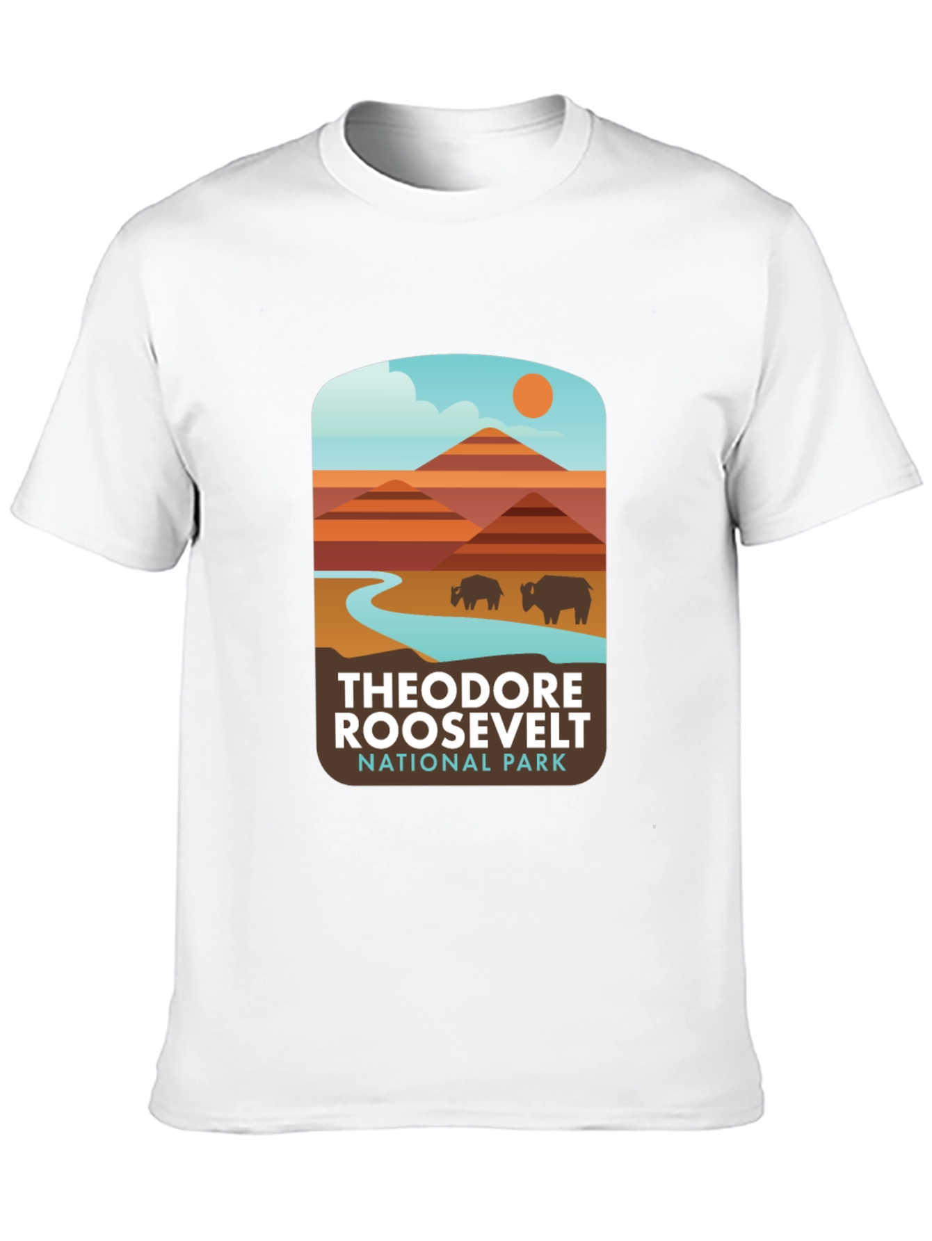 Theodore Roosevelt National Park Graphic T-Shirt