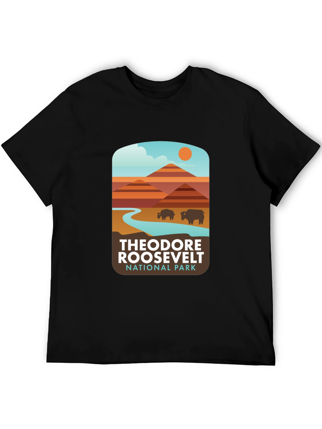 Theodore Roosevelt National Park Graphic T-Shirt