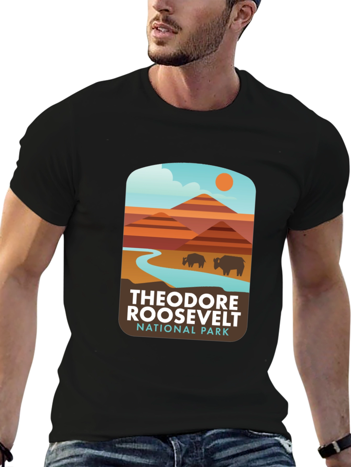 Theodore Roosevelt National Park Graphic T-Shirt