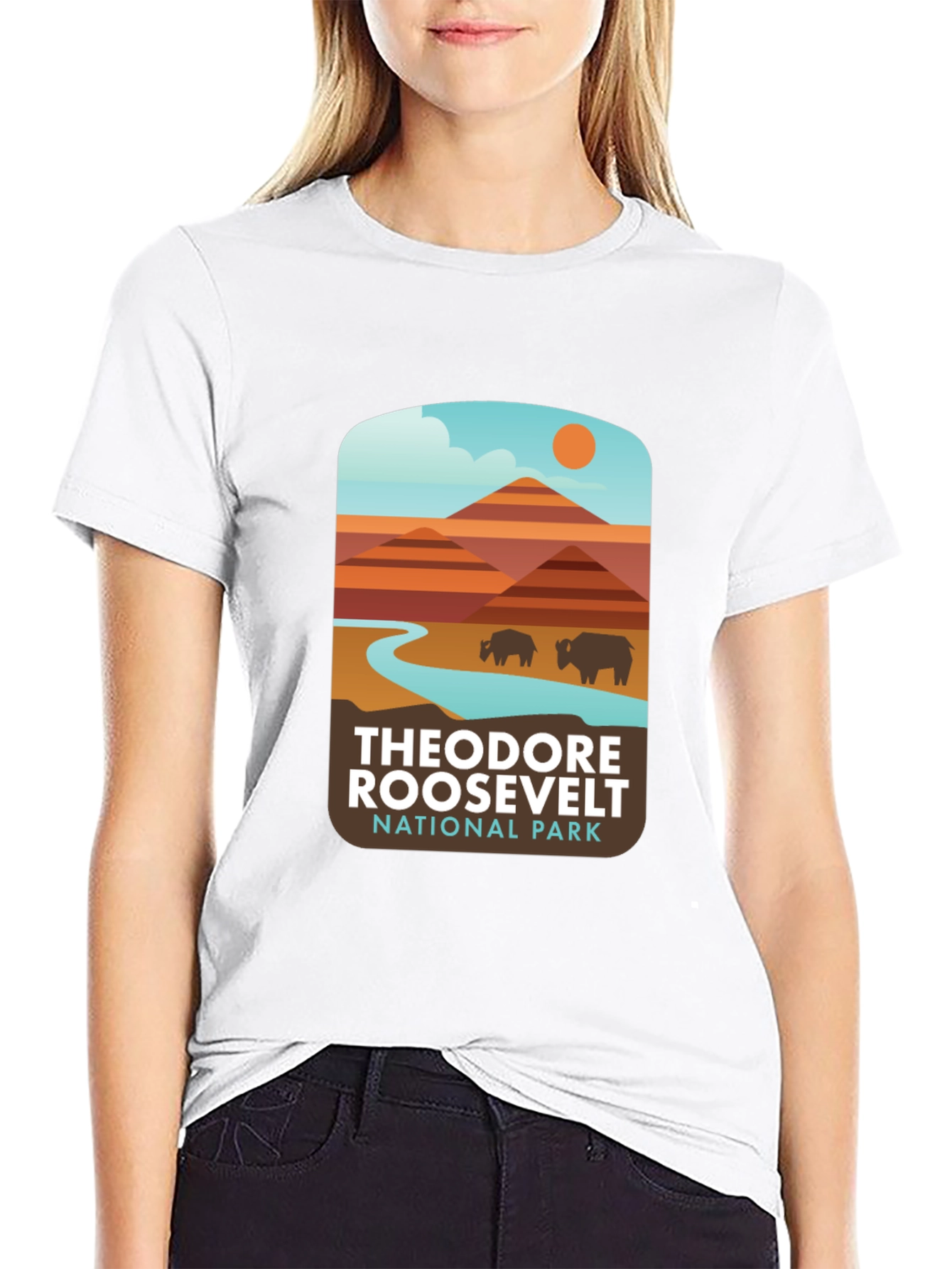 Theodore Roosevelt National Park Graphic T-Shirt