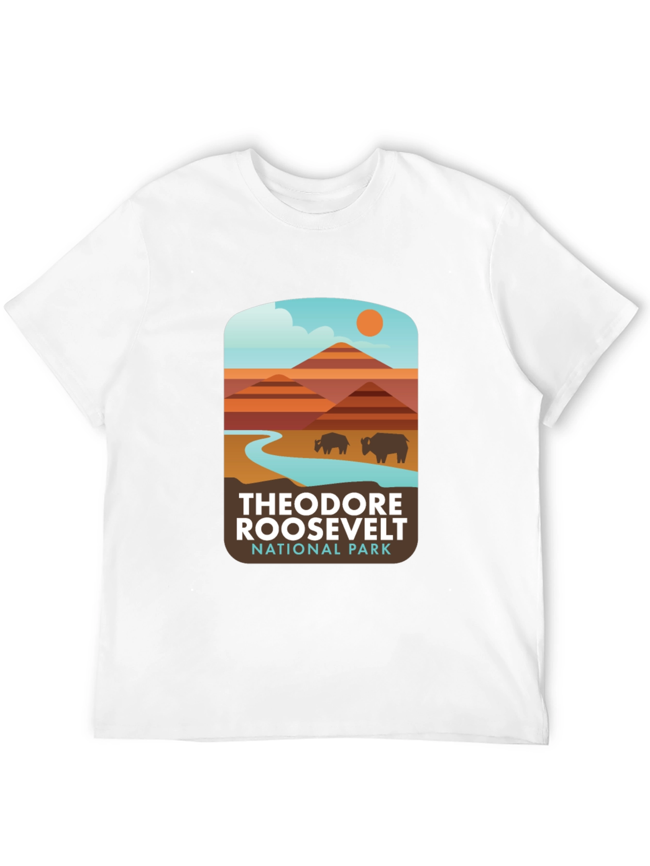 Theodore Roosevelt National Park Graphic T-Shirt
