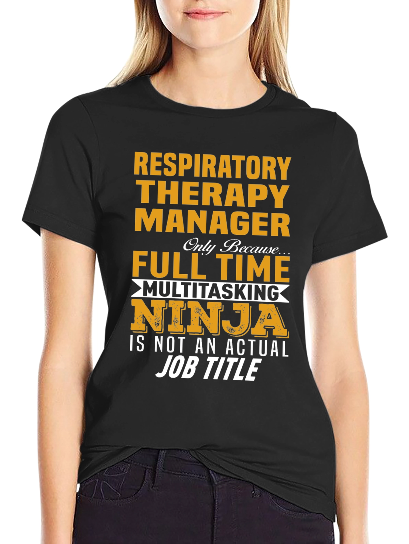 Respiratory Therapy Manager Ninja T-Shirt
