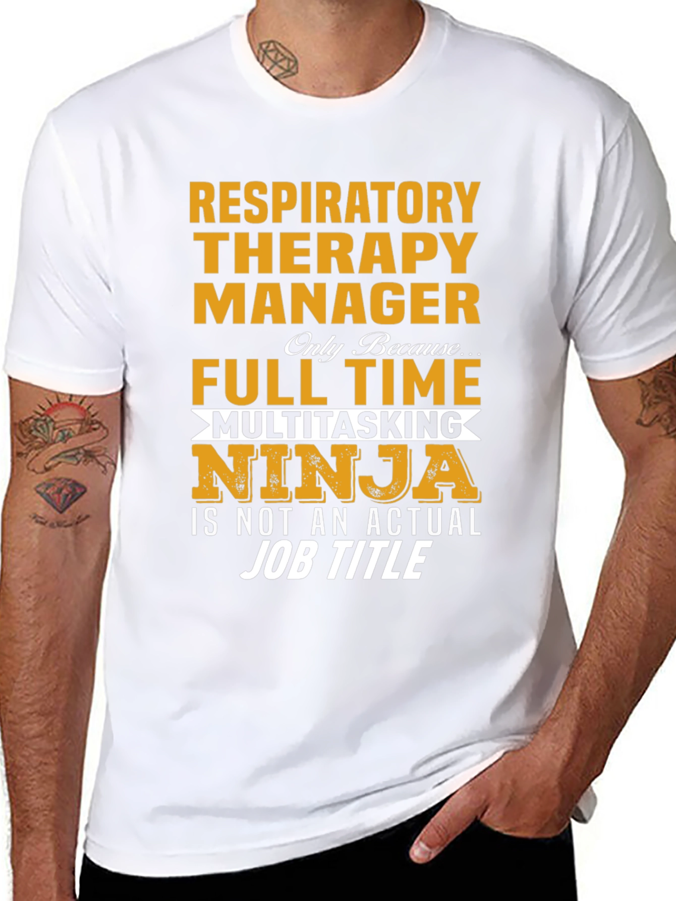 Respiratory Therapy Manager Ninja T-Shirt