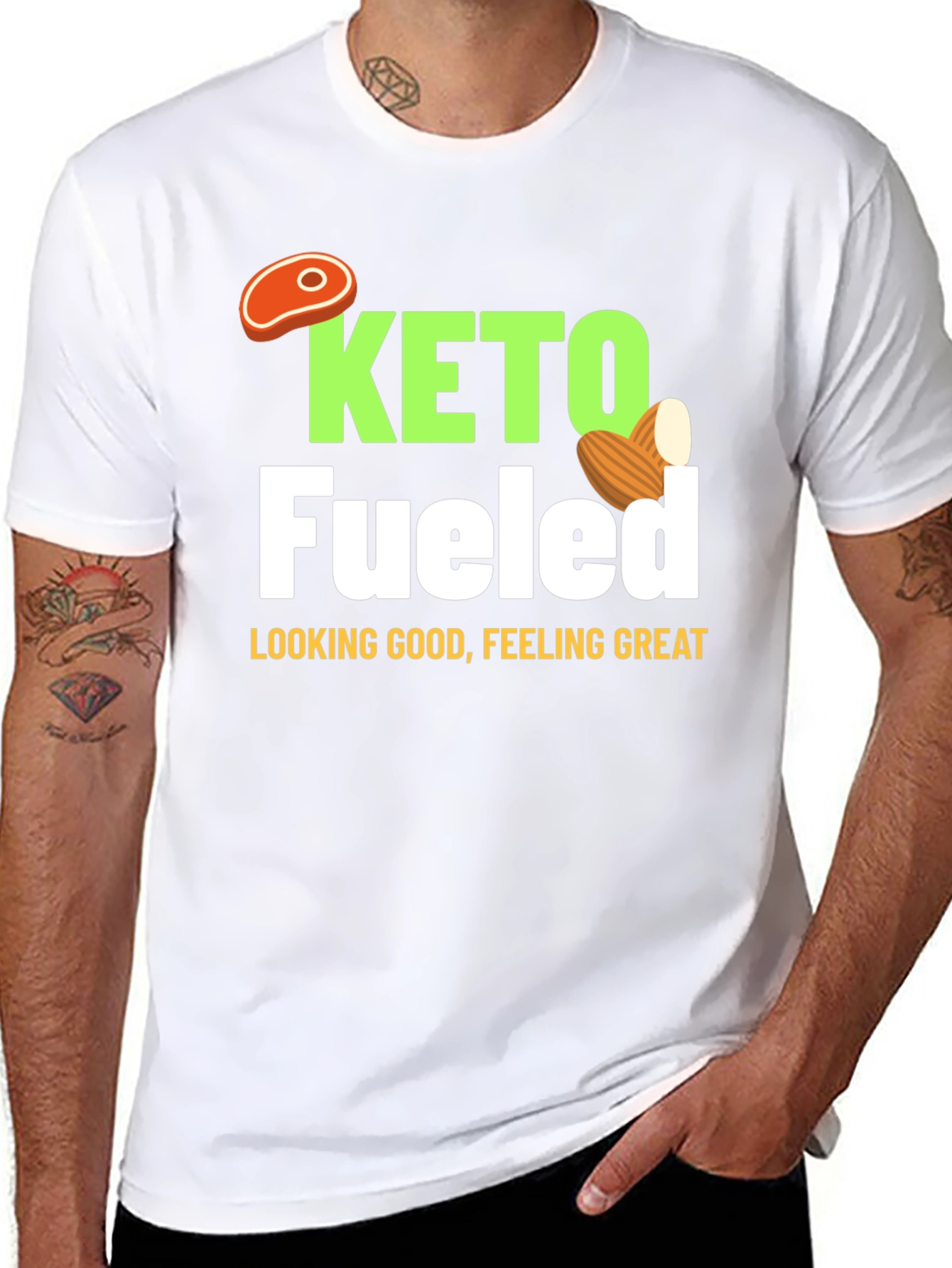 Keto Fueled T-Shirt - Looking Good Feeling Great!