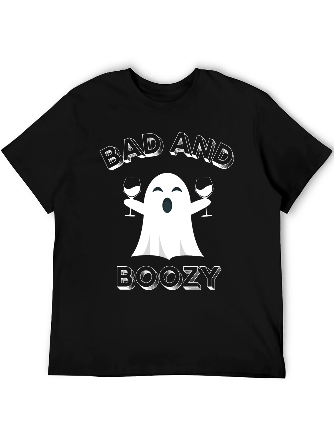 Bad and Boozy Ghost T-Shirt