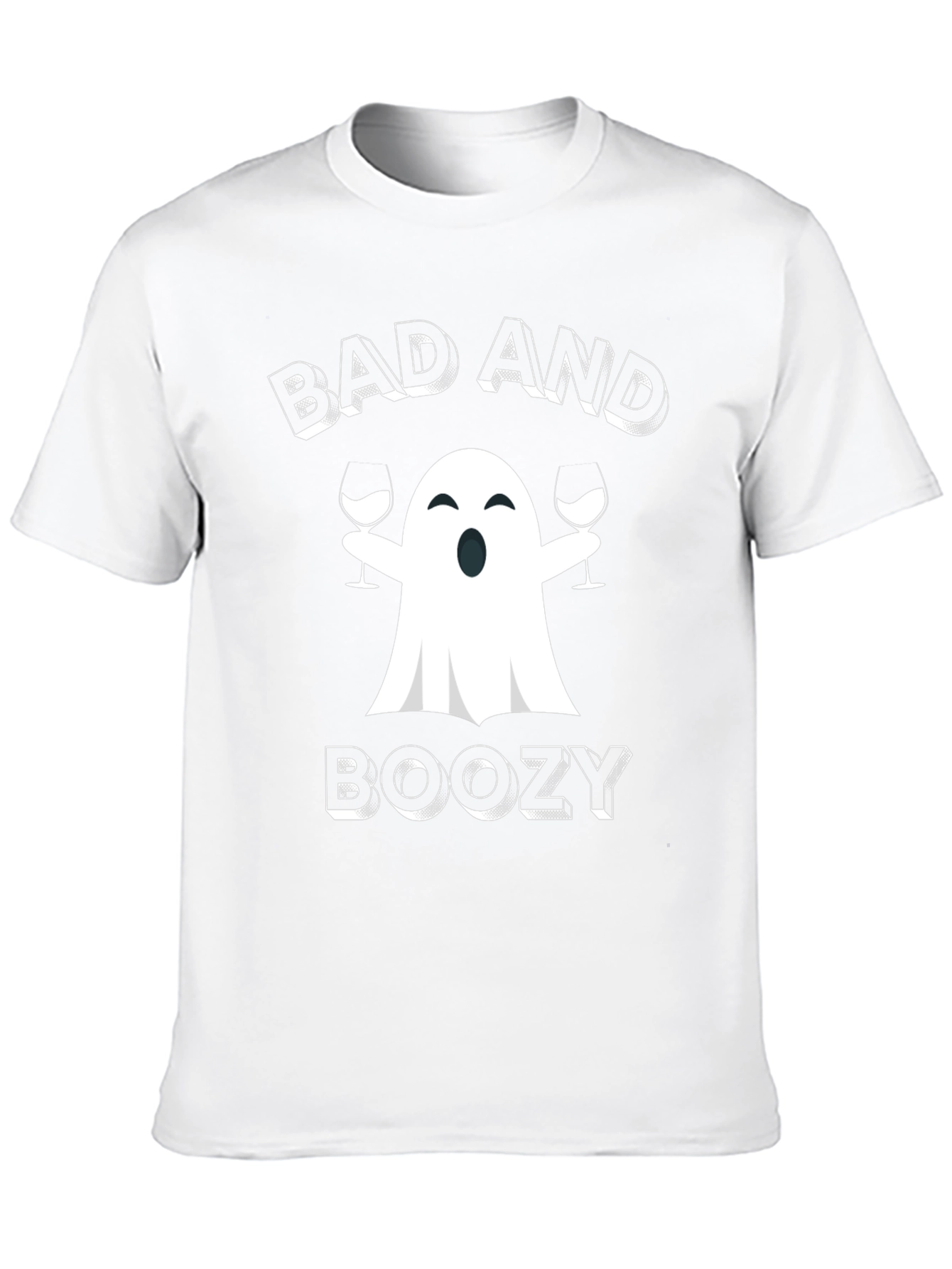 Bad and Boozy Ghost T-Shirt