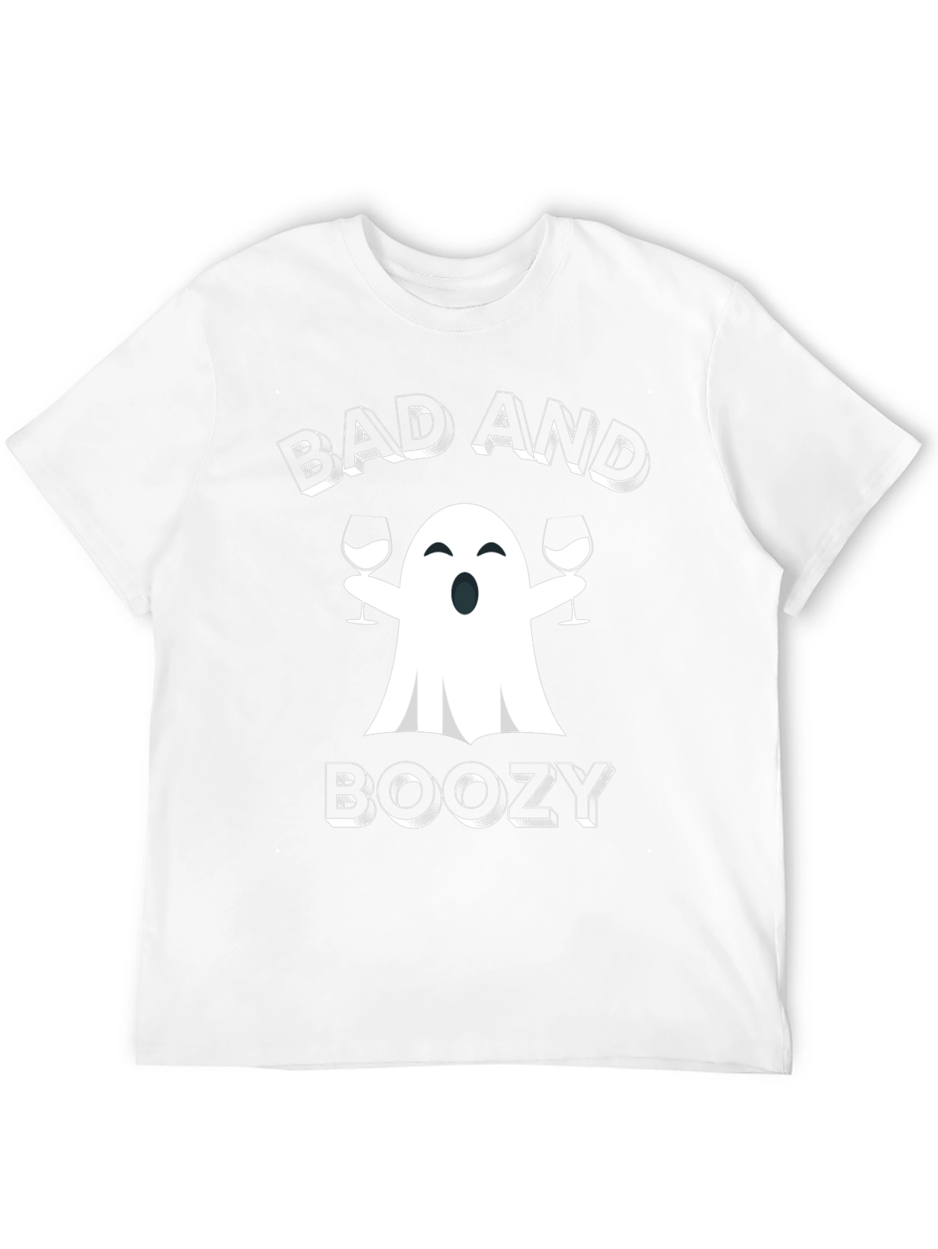Bad and Boozy Ghost T-Shirt