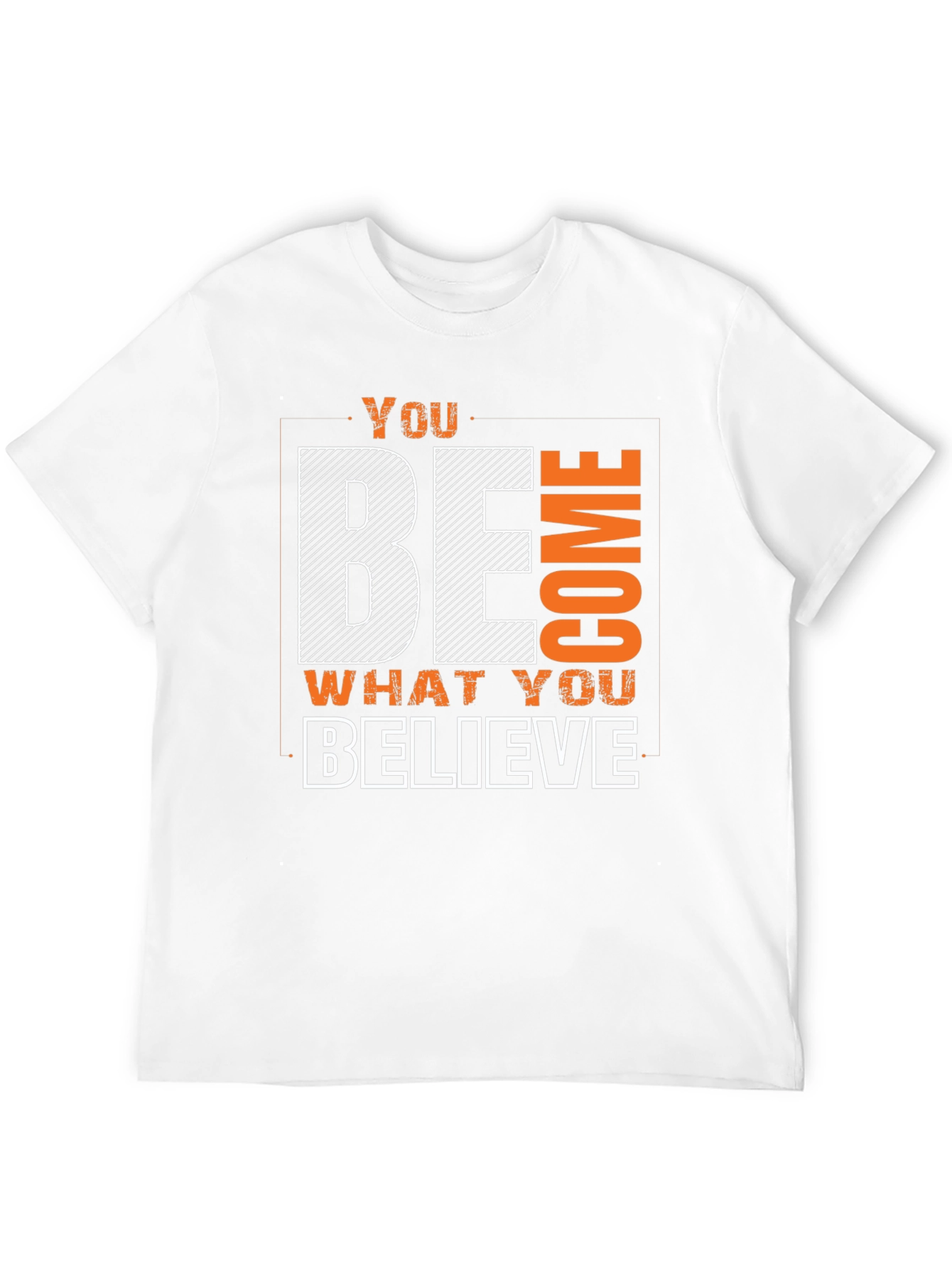 Motivational Graphic Tee: Believe & Become
