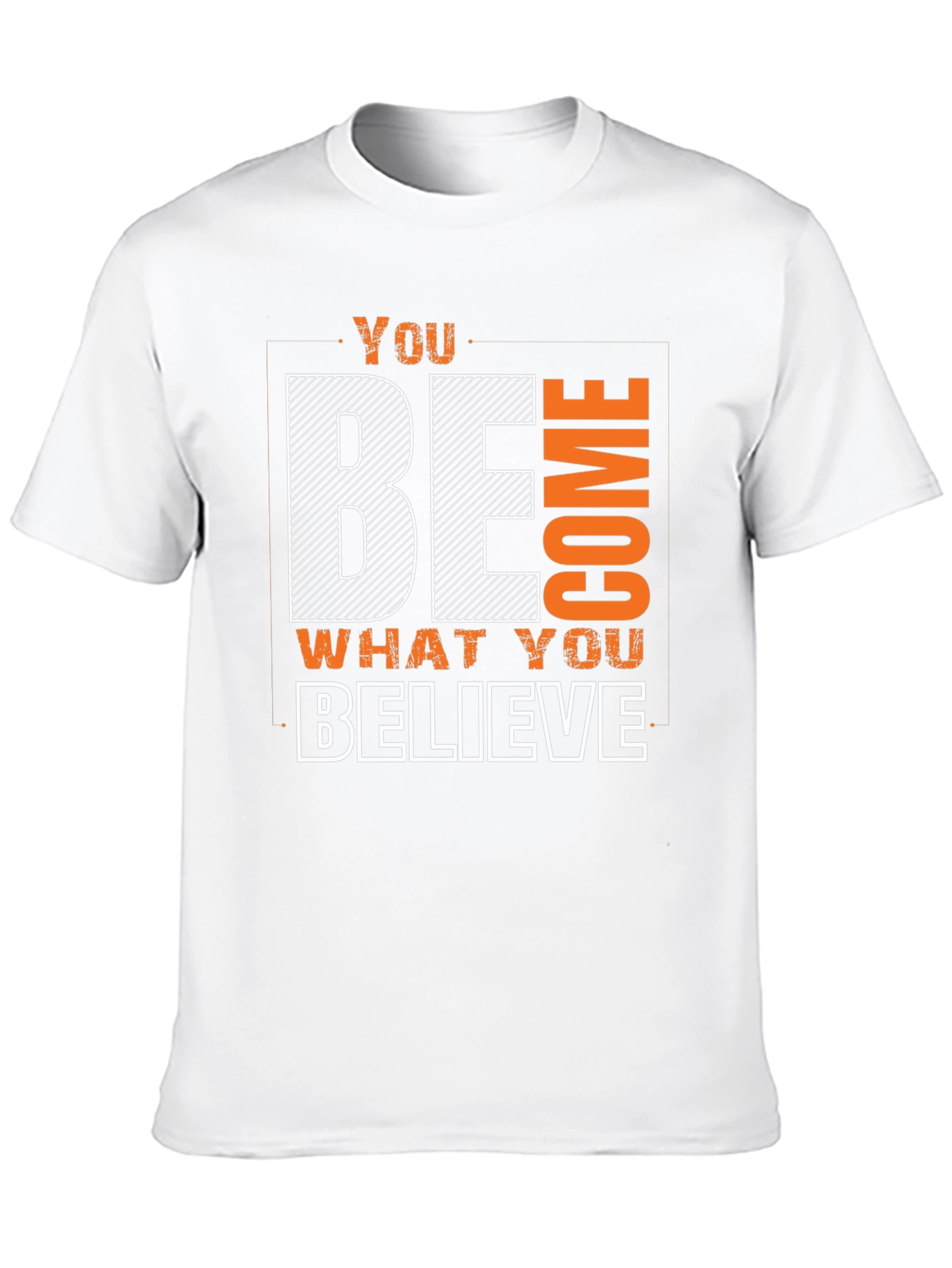 Motivational Graphic Tee: Believe & Become