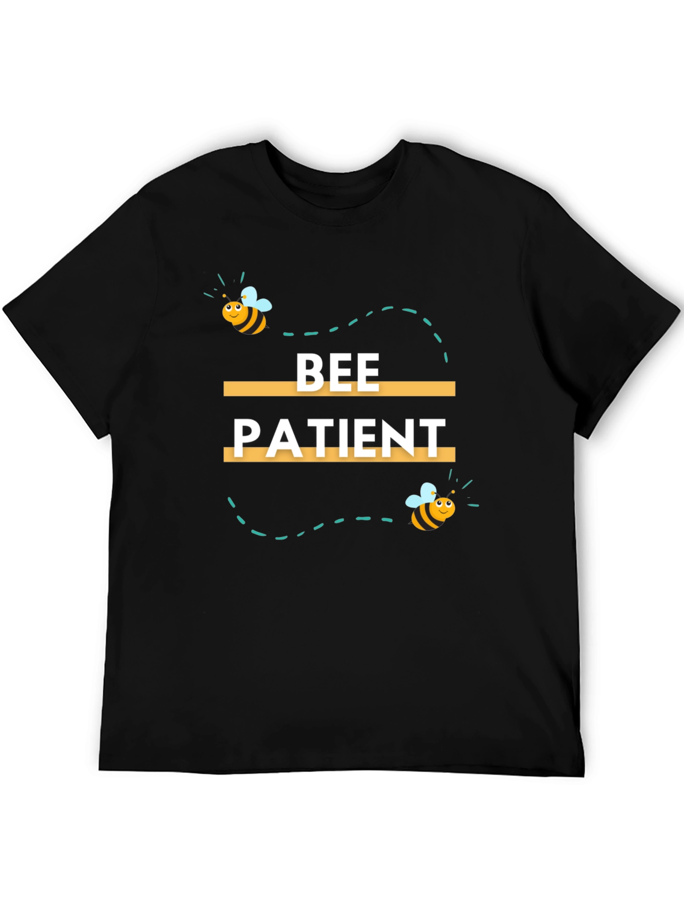 Bee Patient Graphic Print Tee