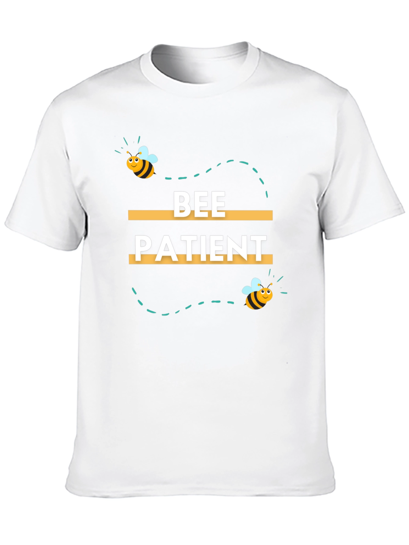 Bee Patient Graphic Print Tee