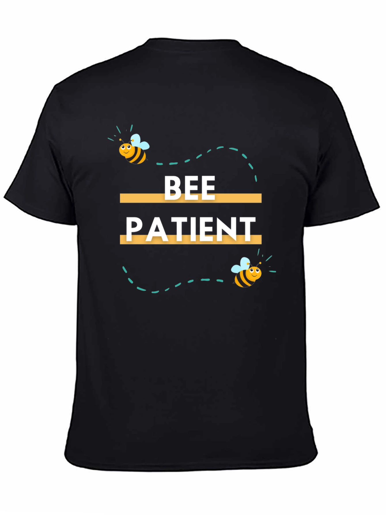 Bee Patient Graphic Print Tee