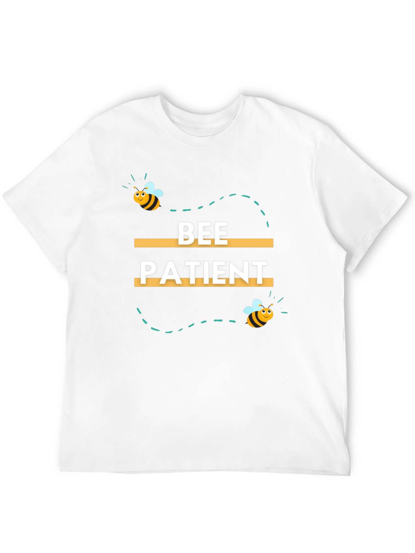 Bee Patient Graphic Print Tee