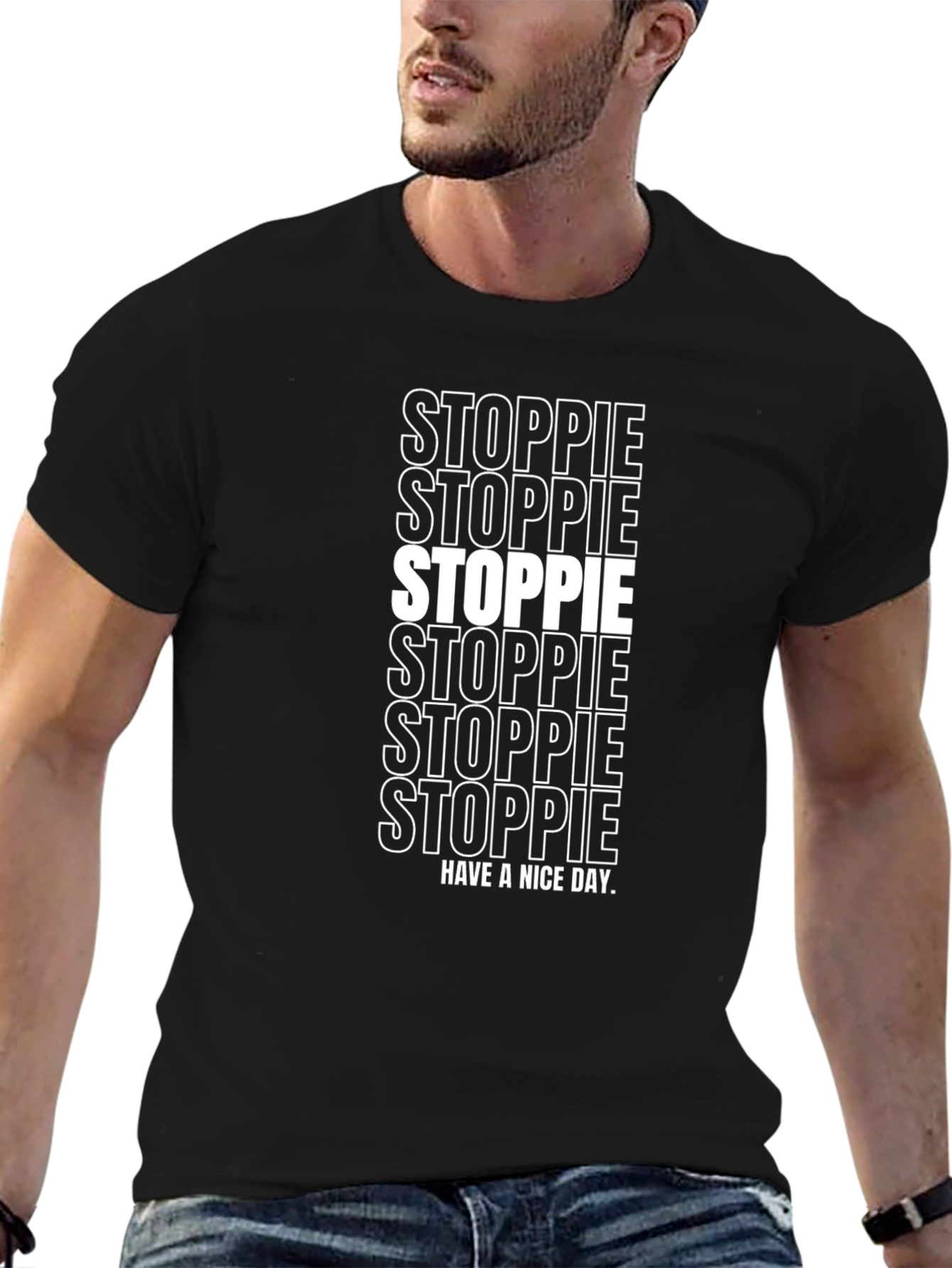 Stoppie T-Shirt - Cool Graphic Tee