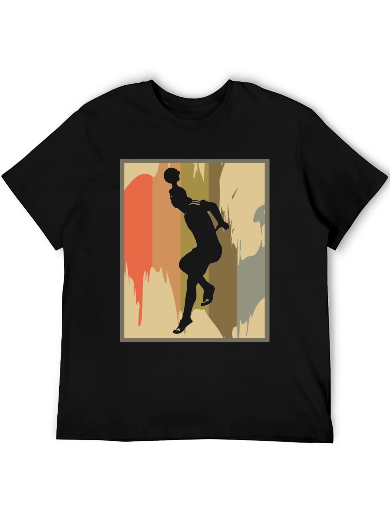 Retro Silhouette Graphic T-Shirt