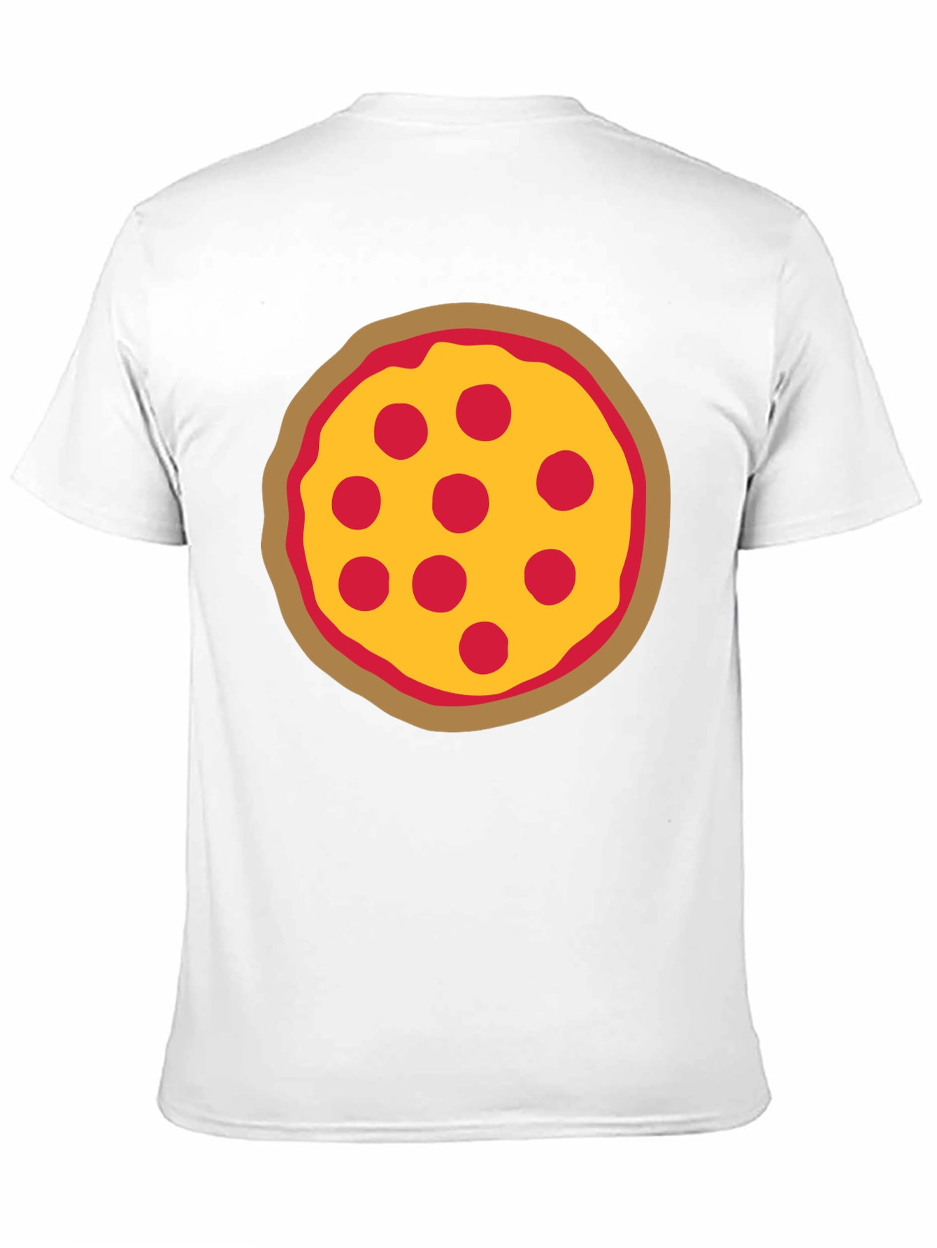 Pizza Graphic Black T-Shirt - Casual Wear
