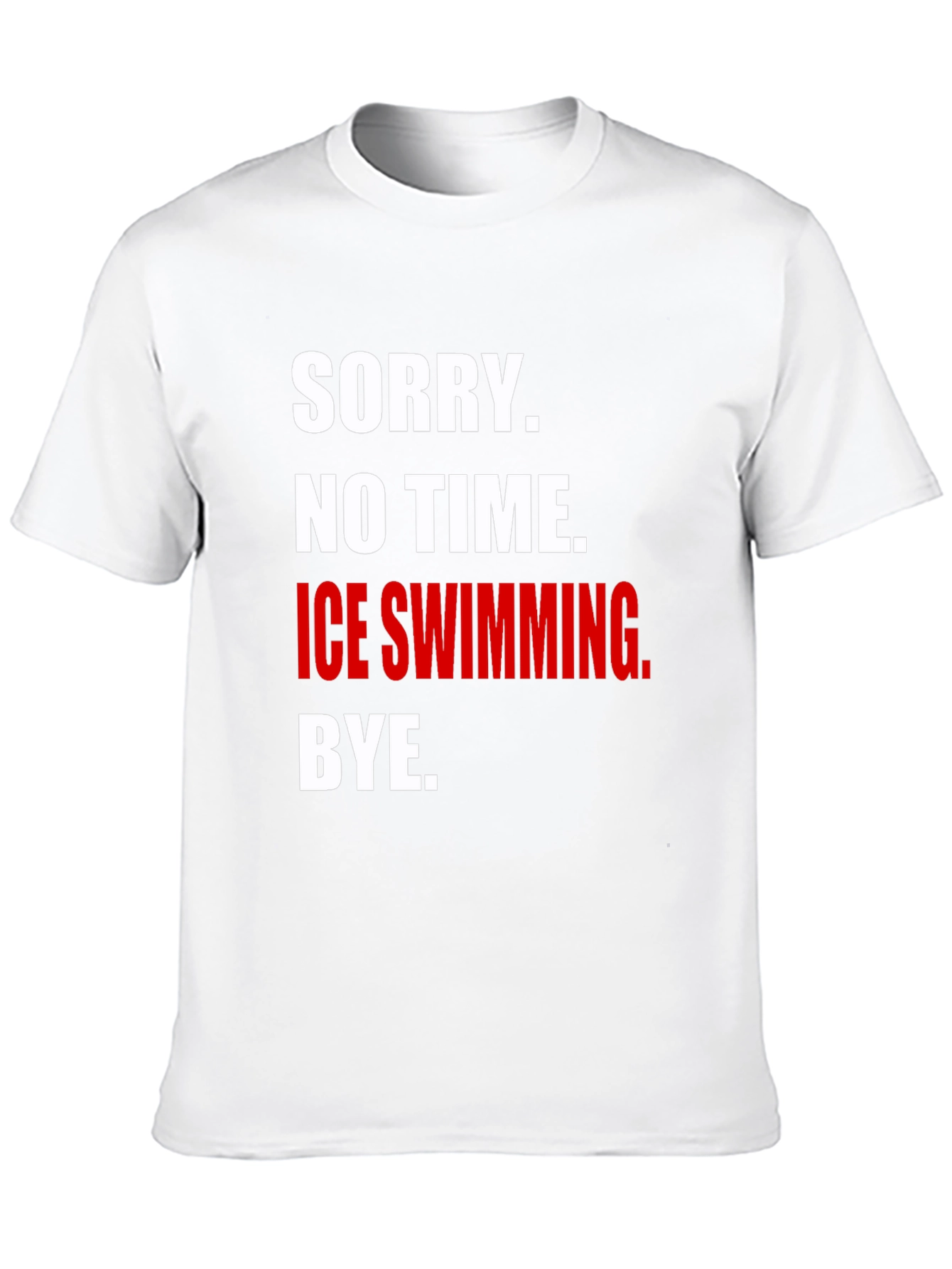 Ice Swimming Graphic Tee
