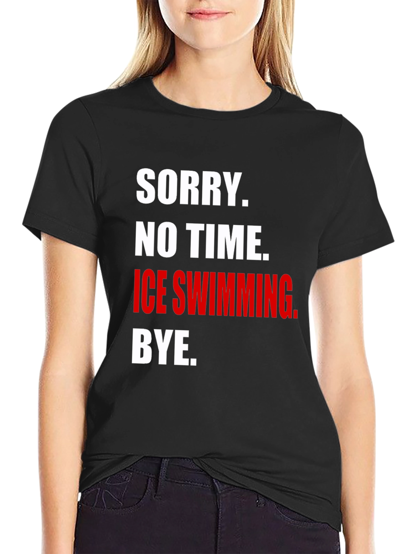 Ice Swimming Graphic Tee
