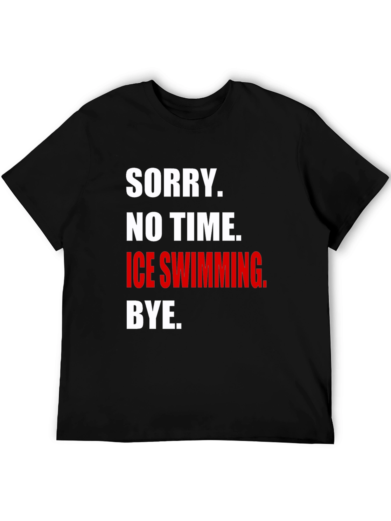 Ice Swimming Graphic Tee