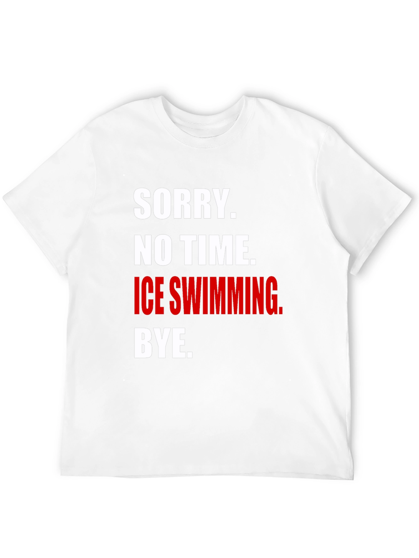Ice Swimming Graphic Tee