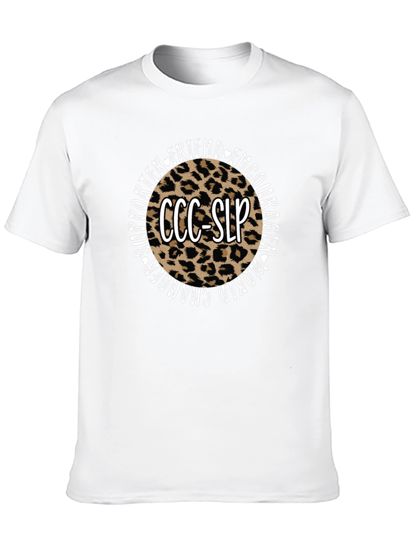 CCC-SLP Leopard Print T-Shirt