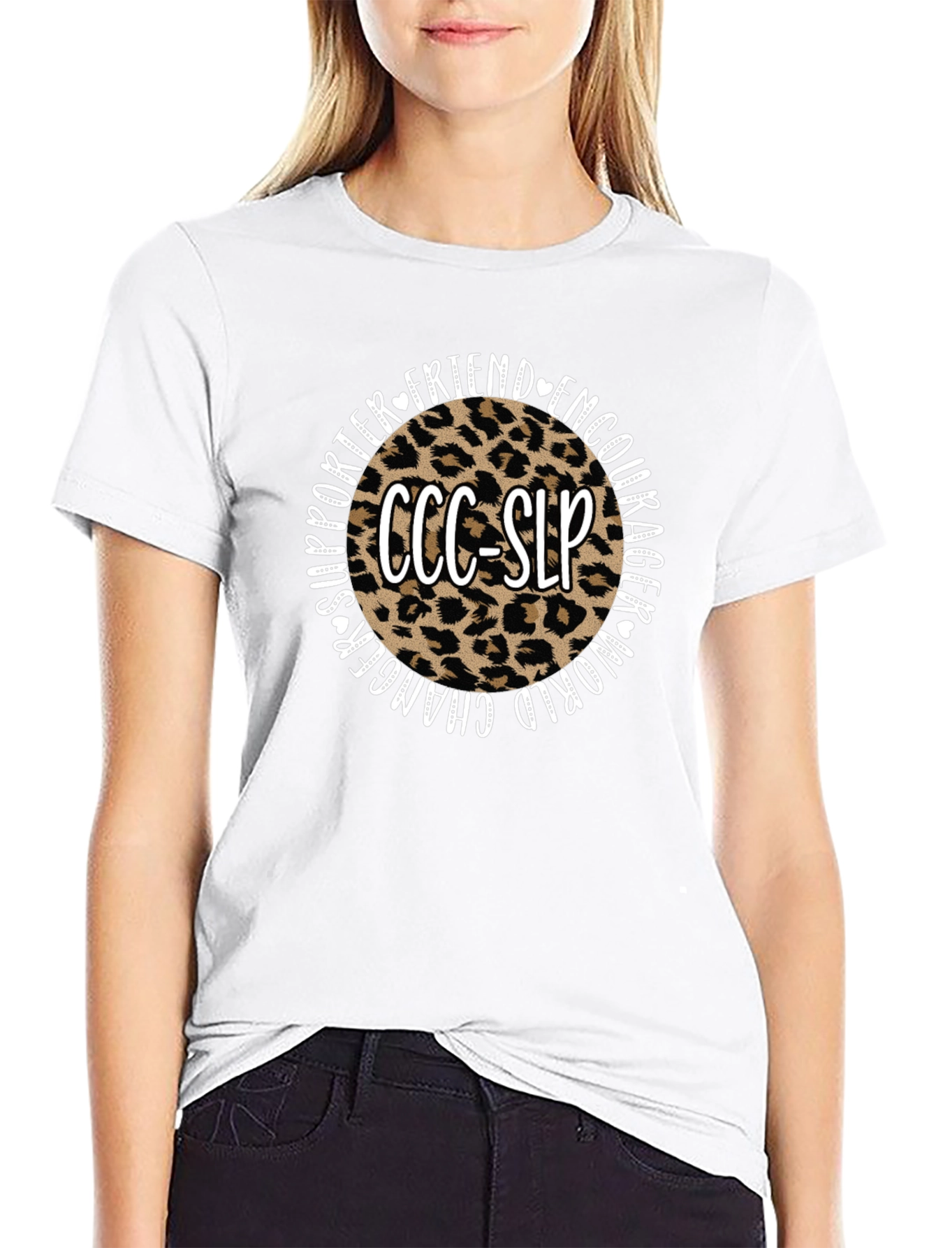 CCC-SLP Leopard Print T-Shirt