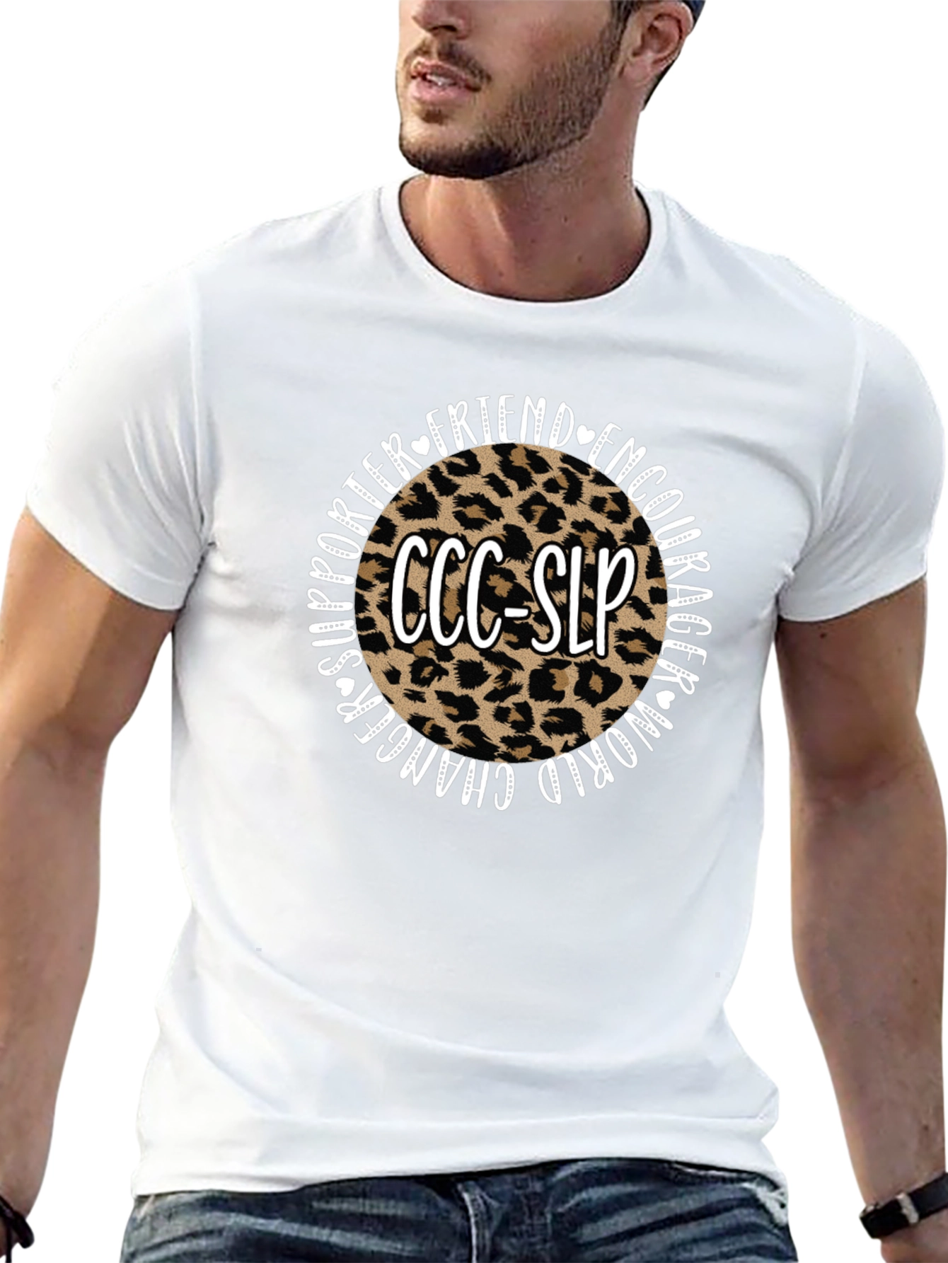 CCC-SLP Leopard Print T-Shirt