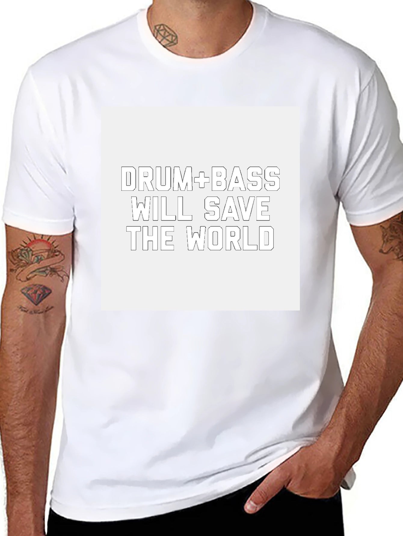 Drum & Bass Will Save the World Tee