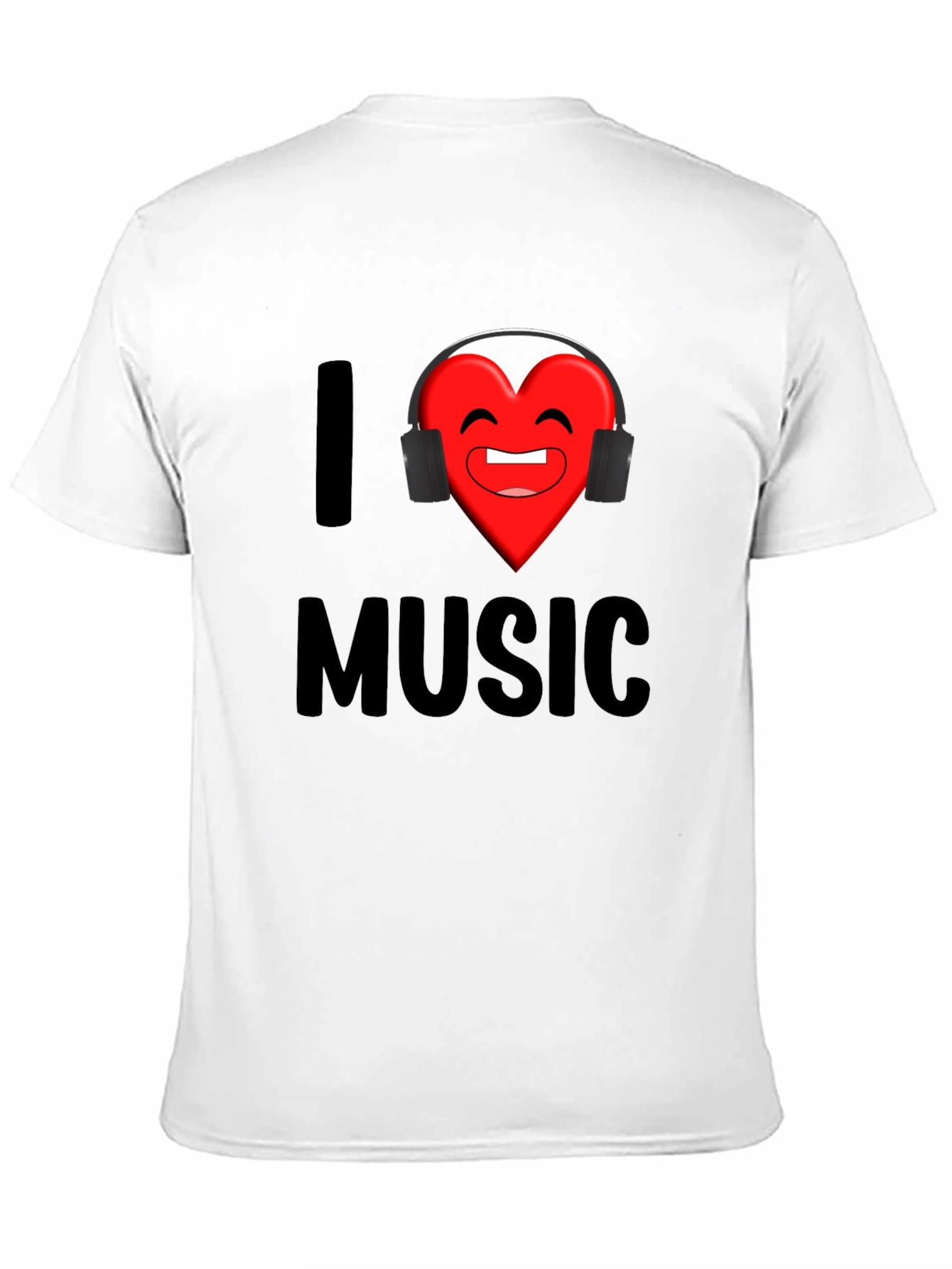 I Heart Music Graphic Print T-Shirt