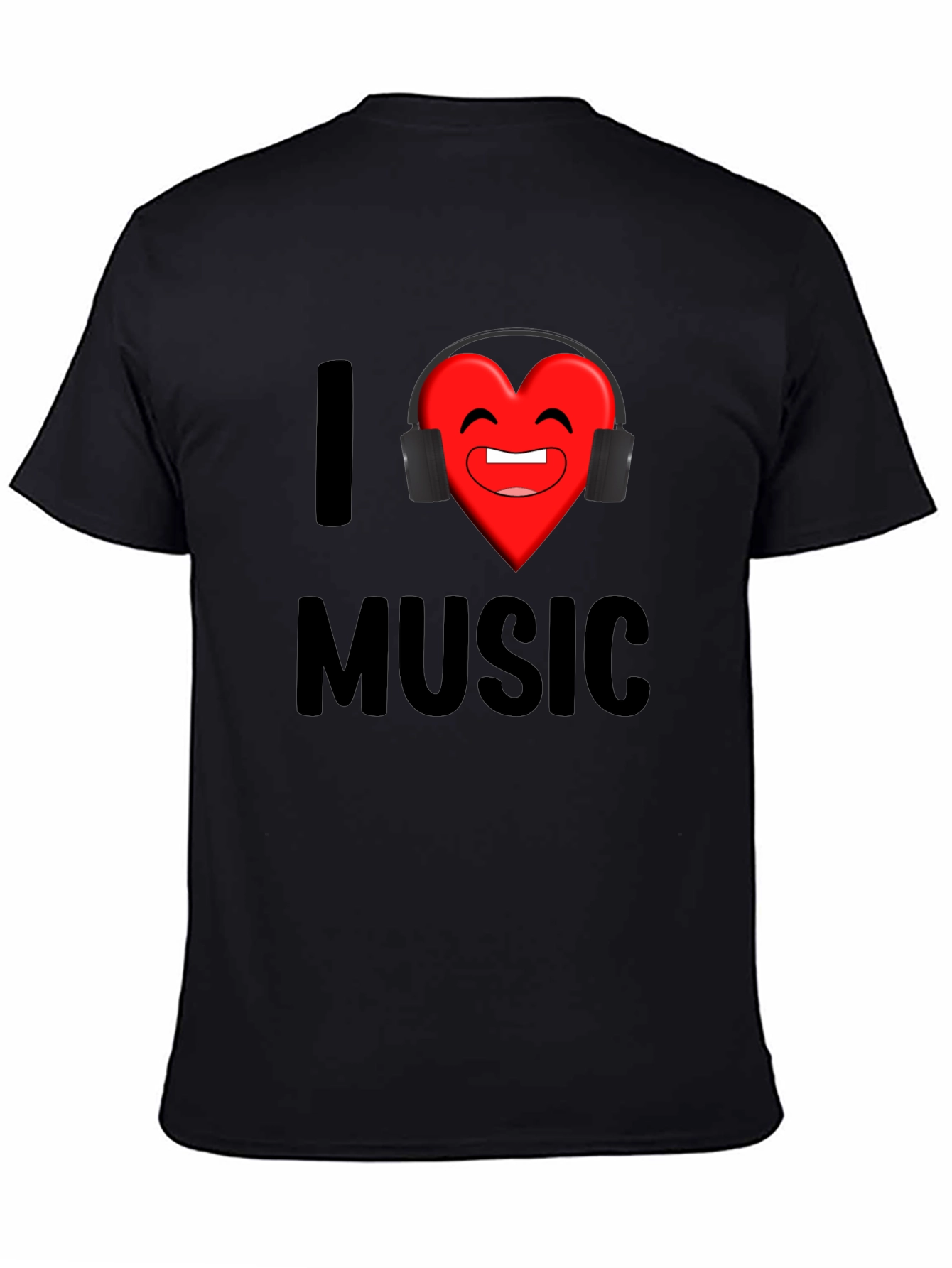 I Heart Music Graphic Print T-Shirt