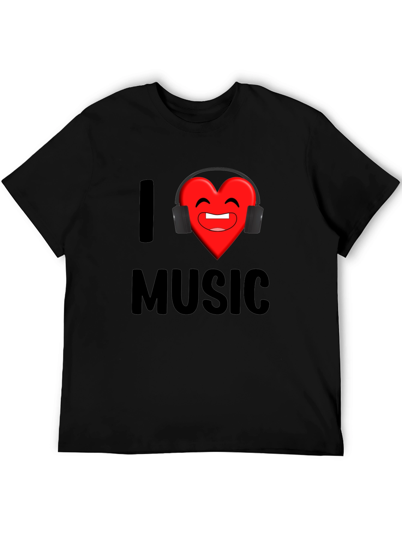 I Heart Music Graphic Print T-Shirt