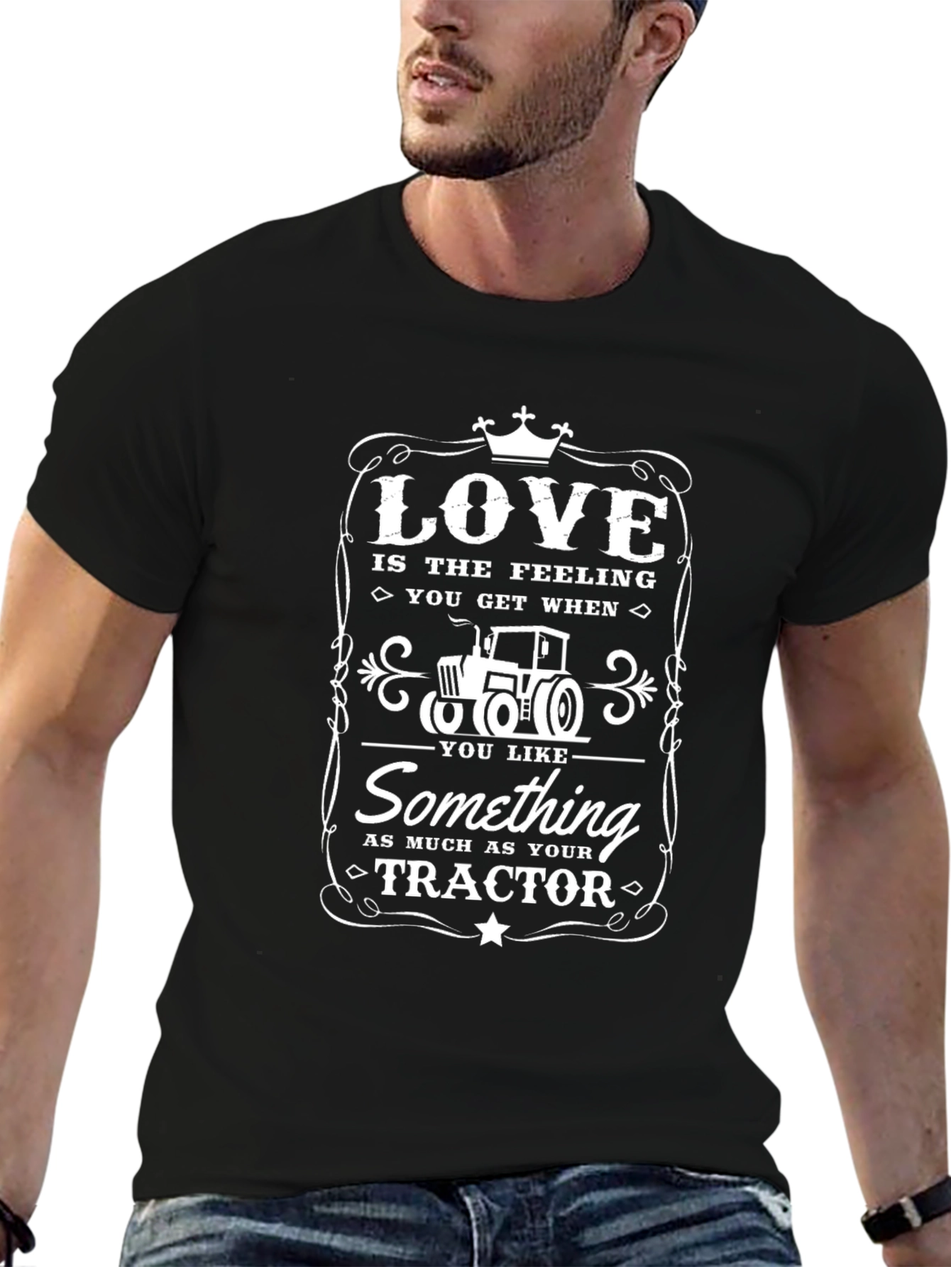 Love Tractor T-Shirt - Funny Farm Tee