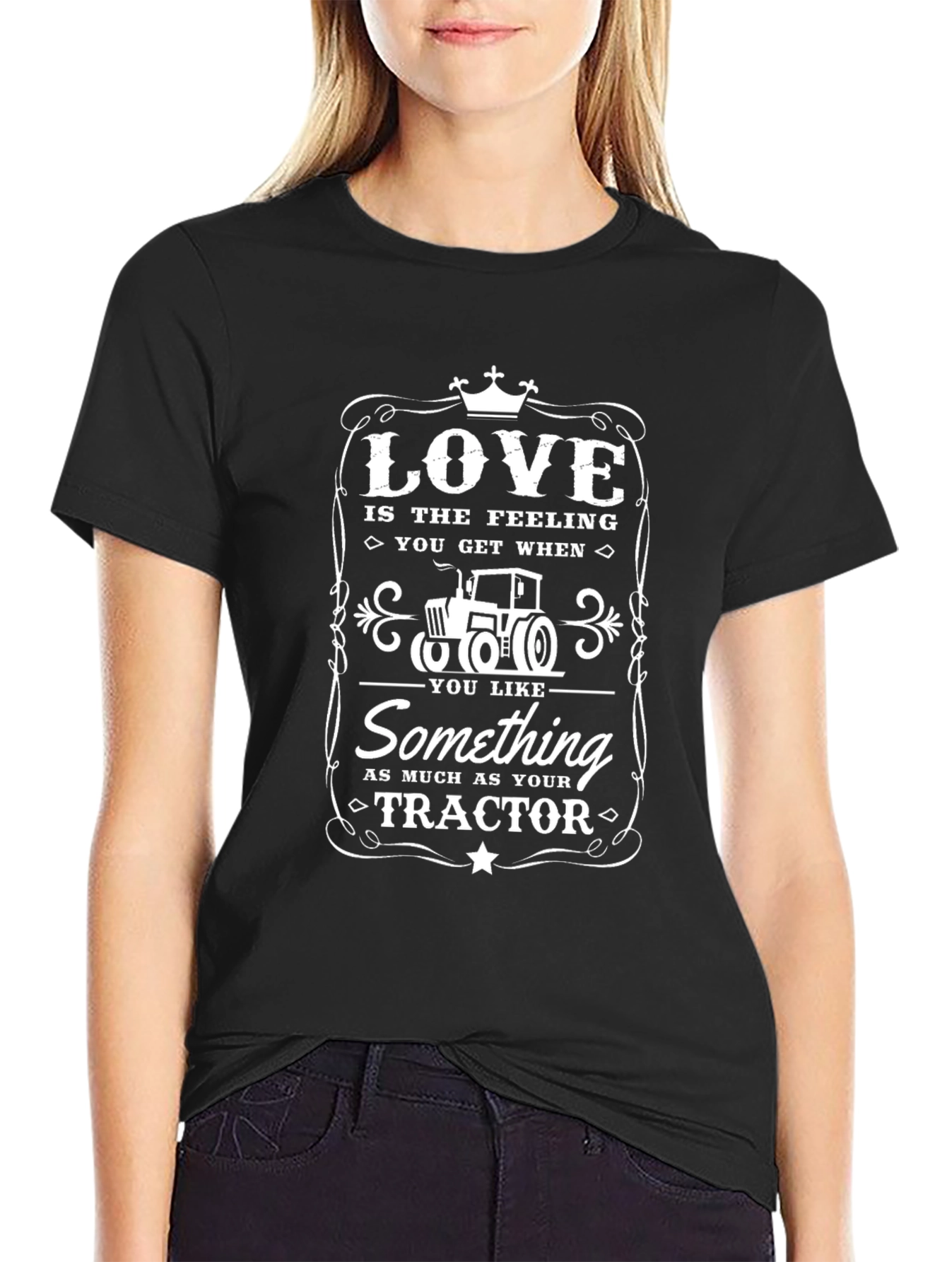 Love Tractor T-Shirt - Funny Farm Tee